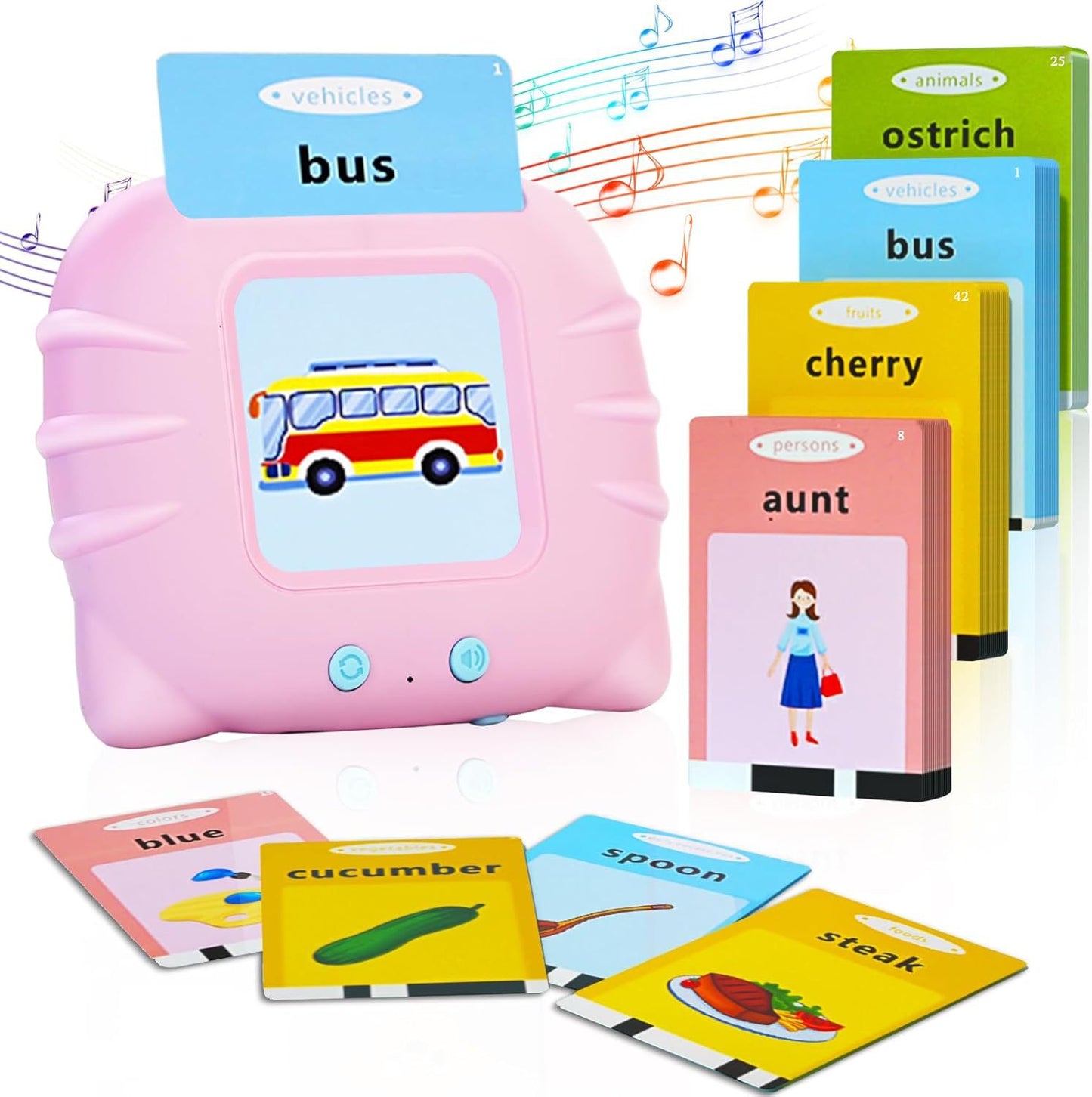 Children's English Learning Flash Card Machine