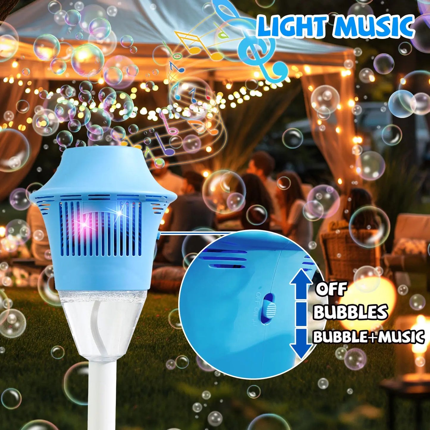 GlowBurst™ Bubble Fountain