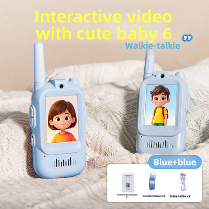 LumiTalk™ Video Walkie Talkie — 2-Pack Kids Intercom
