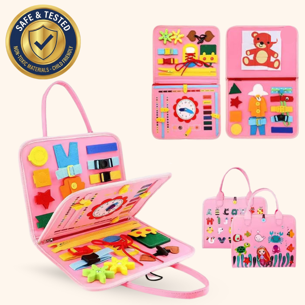 Lumio™ Montessori Busy Board
