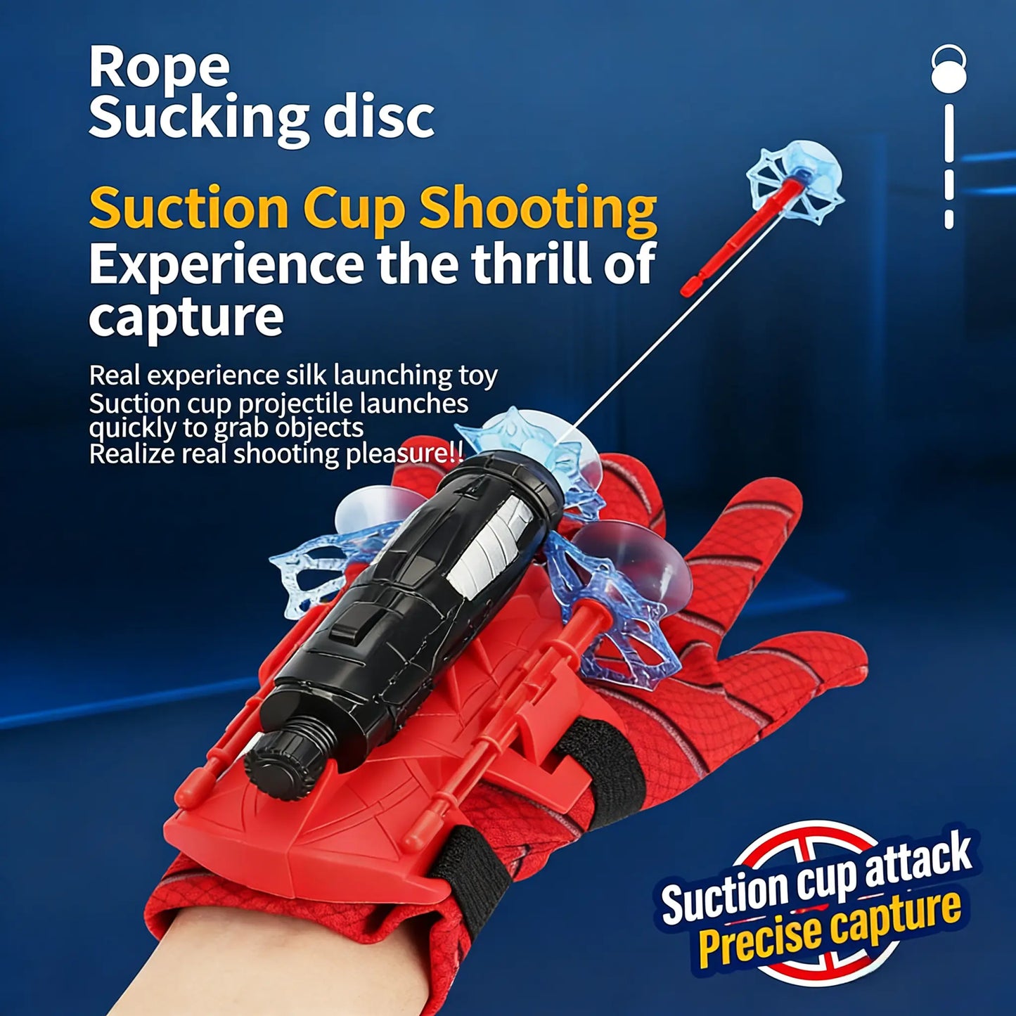 WebSlinger Pro™ Hero Gauntlet — Complete Wrist Launcher Training Set