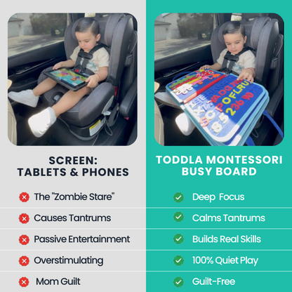 Lumio™ Montessori Busy Board