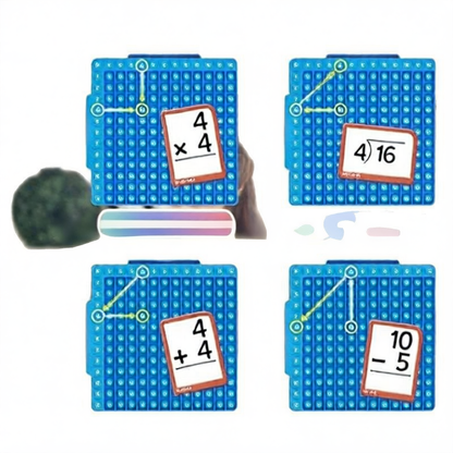 Math Flash Cards for Kids — Addition, Subtraction, Multiplication & Division Practice Set