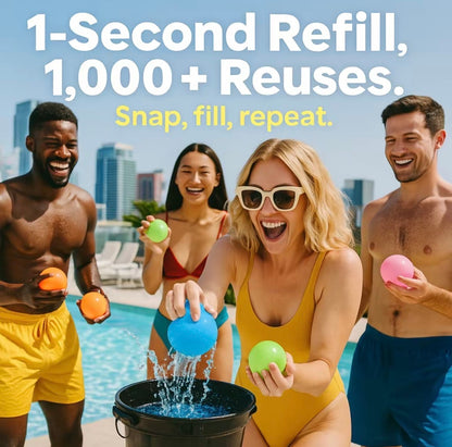 Reusable Water Balloons (Buy 6 Get 6 FREE)
