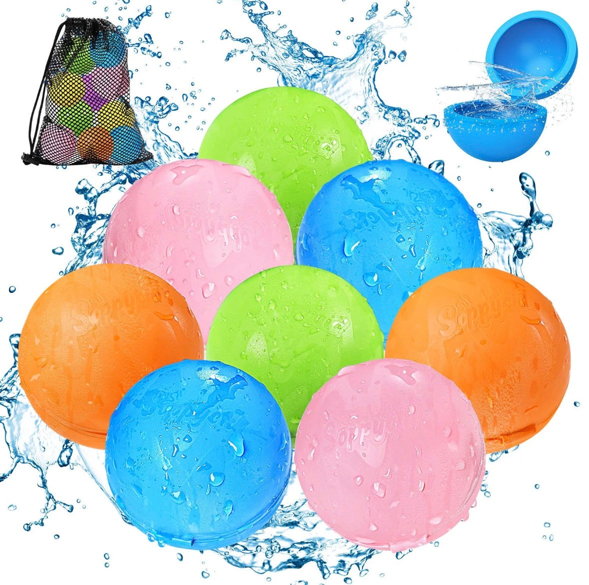 Reusable Water Balloons (Buy 6 Get 6 FREE)