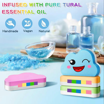 Rainbow Cloud Bath Salt Ball