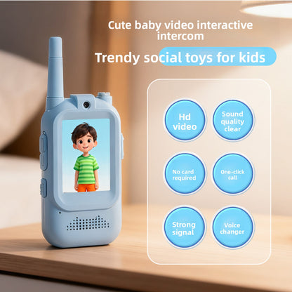 LumiTalk™ Video Walkie Talkie — 2-Pack Kids Intercom