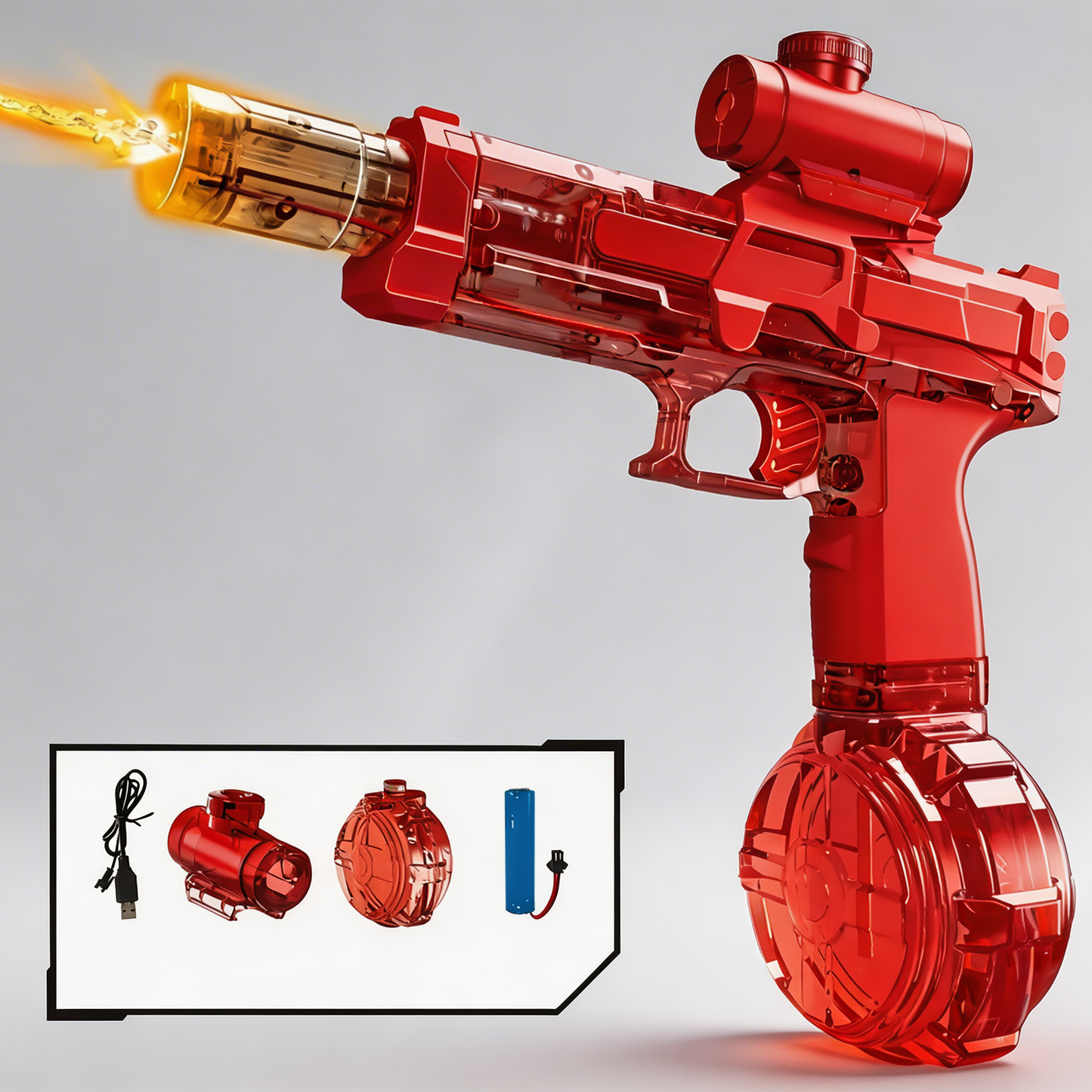Electric water gun toy