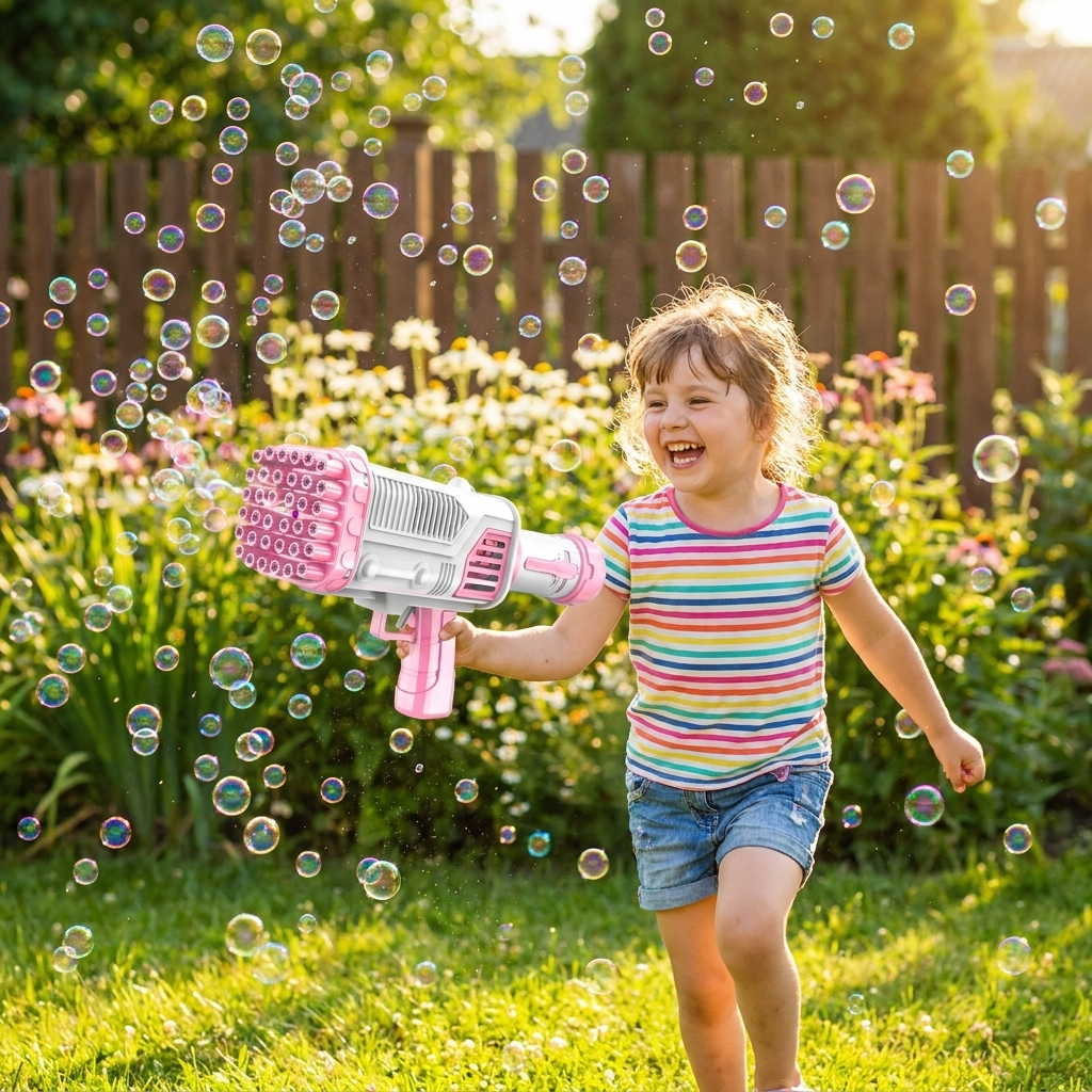 Automatic Bubble Blaster™ – 40 Hole Summer Bubble Gun