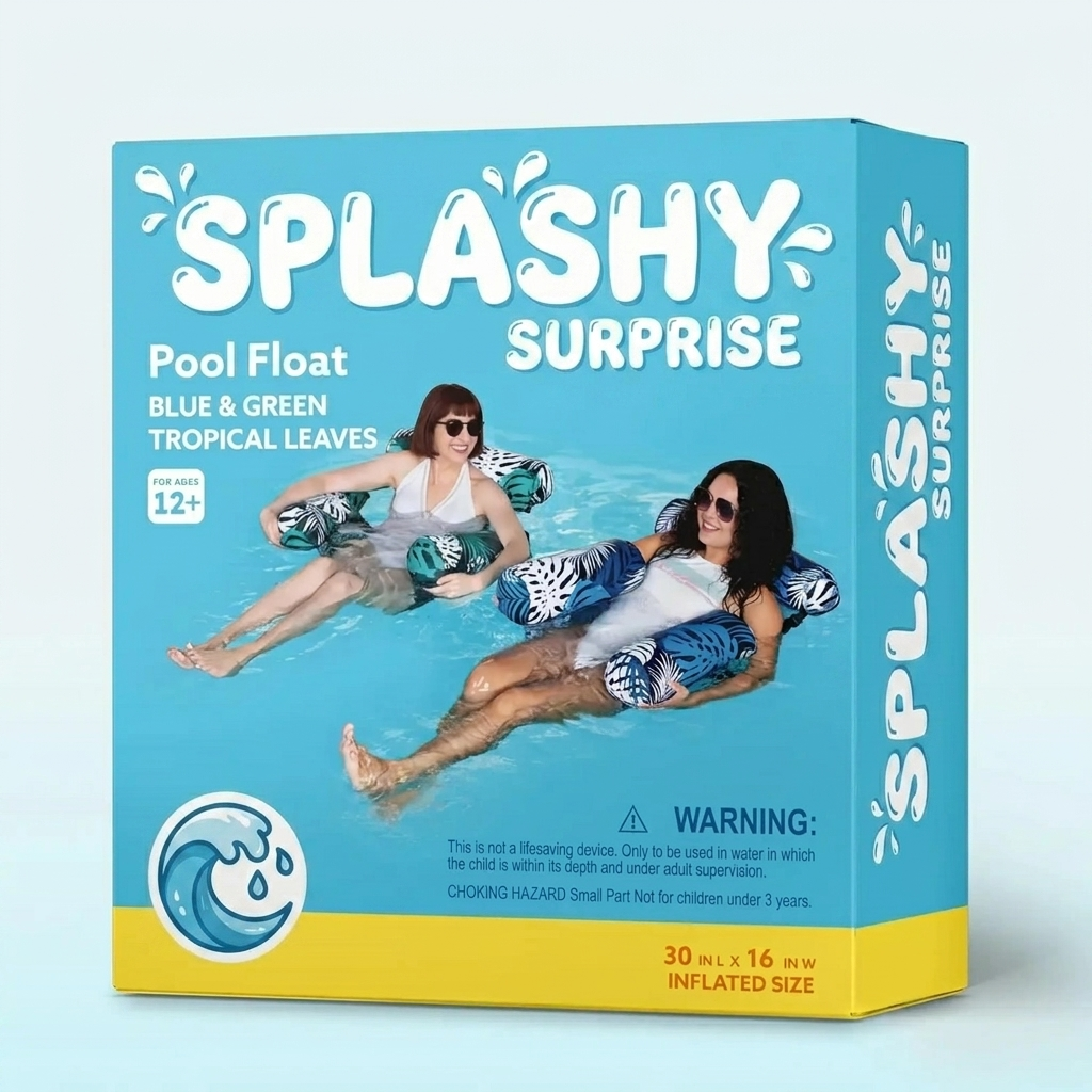 Splashy Surprise Inflatable Pool Floats Adult