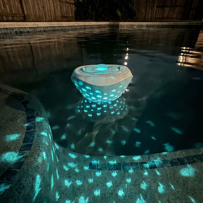 AquaGlow Color-Changing Solar Float Light – Screen-Free Water Play